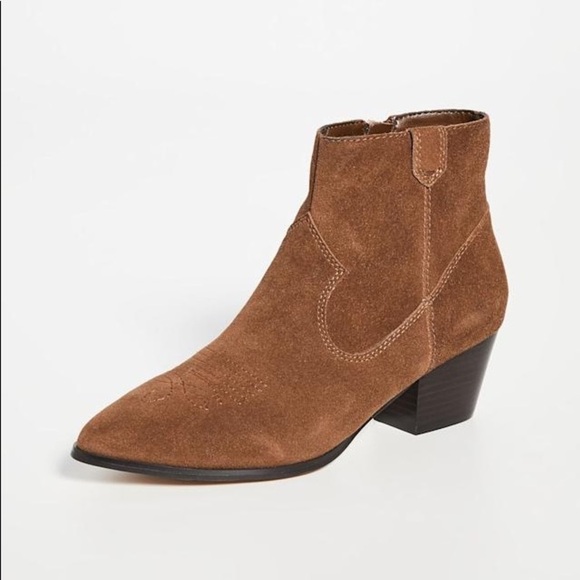 Villa Rouge Willie Brown Booties - Size 9 - Picture 1 of 14